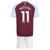 Aston Villa Watkins 11 Børn Hjemme 2024-25 - Fodboldtrøjer (S/S)